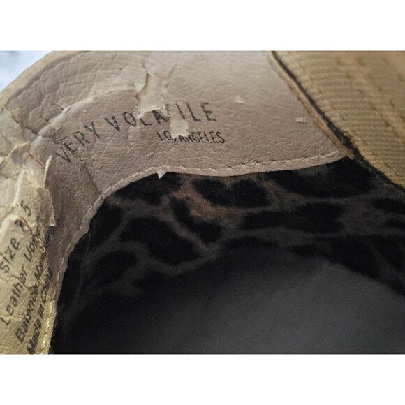 Very Volatile Womens Canton Western Ankle Boot bone Leather Size 7.5 - Picture 6 of 10